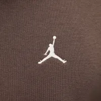 Nike Jordan Brooklyn Fleece чоловічі Crew-Neck світшот колір коричневий