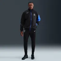 Chelsea FC Strike Third чоловічі Nike Dri-FIT Total 90 Soccer Anthem Куртка колір чорний