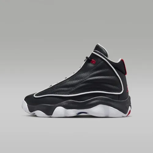 Nike Jordan Pro Strong Big дитячі Кросівки колір чорний