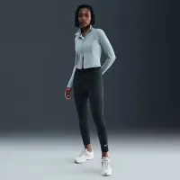 Nike Sportswear Classic женская С высокой Талией 7/8 лосины цвет зеленый