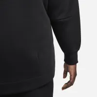 Nike Sportswear Tech Fleece жіноча оверсайз Full-Zip Толстовка з капюшоном (великі розміри) колір чорний