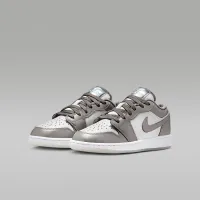 Nike Air Jordan 1 Low SE Big детские Кроссовки цвет серый