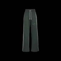 Nike Sportswear Phoenix Fleece женская С высокой Талией Wide-Leg Logo Pants цвет зеленый