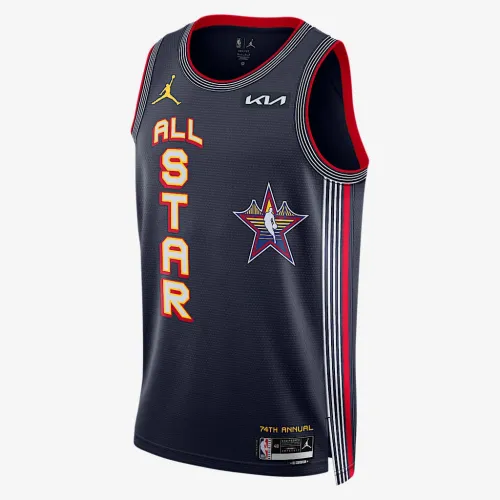 Nike Anthony Edwards 2025 NBA All-Star Game Unisex Jordan Brand Dri-FIT NBA Swingman Jersey синий