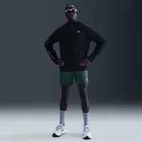 Nike Trail мужские Dri-FIT Fleece Running Куртка цвет черный