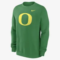 Oregon Ducks Primetime Everцвет зеленый Logo мужские Nike College Pullover Crew цвет зеленый
