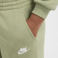 Nike Sportswear Club Fleece Big детские Joggers (Extended Size) цвет зеленый