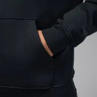 Nike Jordan AJ4 чоловічі Fleece Pullover Толстовка з капюшоном колір чорний