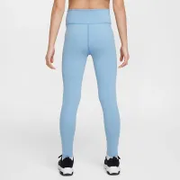 Nike One Big Kids’ (Girls') Dri-FIT З високою талією лосіни блакитний