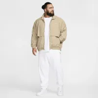 Nike Sportswear Solo Swoosh чоловічі Woven Track Куртка колір коричневий