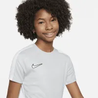 Nike Dri-FIT Academy Big детские Short-Sleeve Soccer Top цвет серый