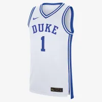 Duke синий Devils Replica мужские Nike College баскетбольные Jersey цвет белый