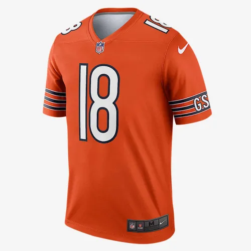 Caleb Williams Chicago Bears мужские Nike Dri-FIT NFL Legend Jersey Orange