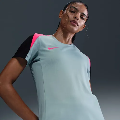 Nike Strike жіноча Dri-FIT Short-Sleeve Soccer Top колір сірий
