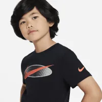 Nike Swoosh Tee Little Kids футболка колір чорний