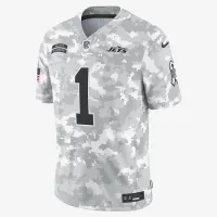 Sauce Gardner New York Jets Salute to Service чоловічі Nike Dri-FIT NFL Limited Jersey колір білий