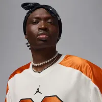 Nike Jordan Brooklyn мужские Collegiate Hockey Jersey цвет белый
