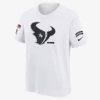 Houston Texans Salute to Service Primary Edge Legend Big детские Nike Dri-FIT NFL футболка цвет белый