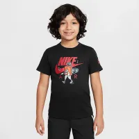 Nike Little детские Air Boxy футболка цвет черный
