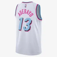 Bam Adebayo Miami Heat 2024/25 City Edition чоловічі Nike Dri-FIT NBA Swingman Jersey колір білий
