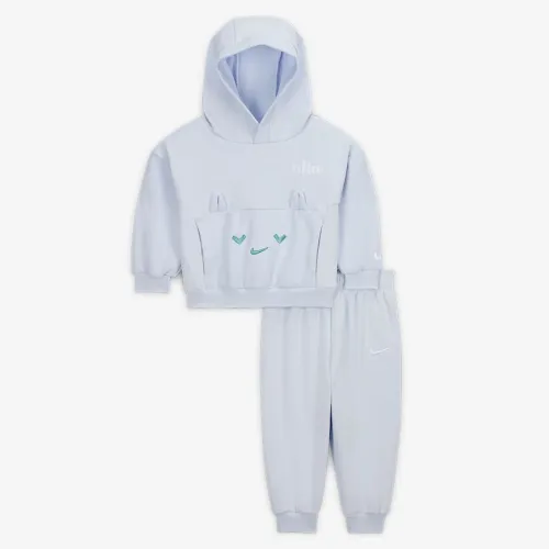 Nike Cozy Comfort Baby (12-24M) Толстовка з капюшоном and Joggers комплект колір сірий