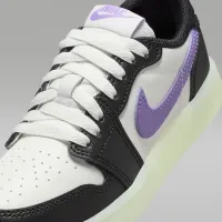 Nike Jordan 1 Retro Low Little дитячі Кросівки колір чорний