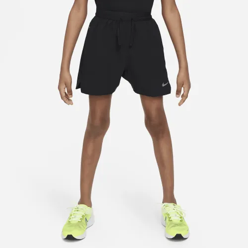 Nike Multi Tech EasyOn Big детские (для мальчиков) Dri-FIT тренировочные шорты цвет черный