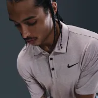 Nike Tour чоловічі Dri-FIT для гольфу Polo Pink
