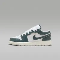Nike Air Jordan 1 Low SE Big Kids Кроссовки цвет зеленый