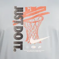 Nike чоловічі Dri-FIT баскетбольні футболка колір сірий