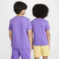 Nike Sportswear Big детские футболка цвет фиолетовый