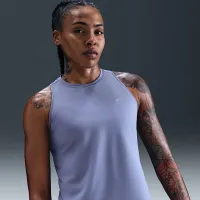 Nike Swift жіноча Dri-FIT Running Tank Top блакитний
