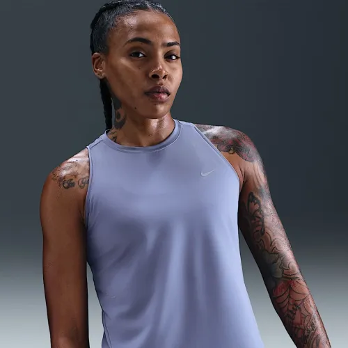 Nike Swift женская Dri-FIT Running Tank Top синий