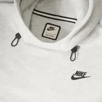 Nike Sportswear Tech Fleece женская оверсайз Толстовка с капюшоном цвет серый