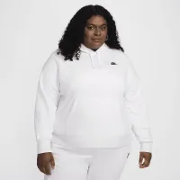 Nike Sportswear Club Fleece женская Pullover Толстовка с капюшоном (большие размеры) цвет коричневый
