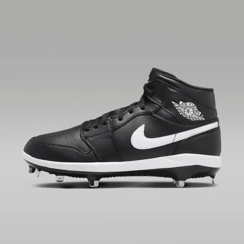 Nike Jordan 1 Retro Metal мужские бейсбольные бутсы цвет черный