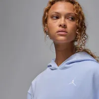 Nike Jordan Brooklyn Fleece жіноча Pullover Толстовка з капюшоном блакитний