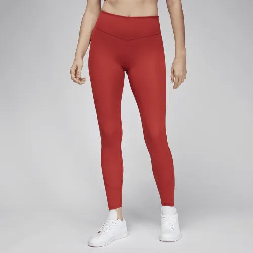 Nike Jordan Sport женская лосины цвет красный