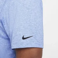 Nike Dri-FIT Tour чоловічі Heatheколір червоний для гольфу Polo блакитний