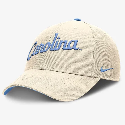 North Carolina Tar Heels Primetime Rise мужские Nike College Adjustable Hat цвет коричневый
