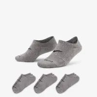 Nike Everyday Plus Cushioned женская тренировочные Footie носки (3 пары) многоцветный