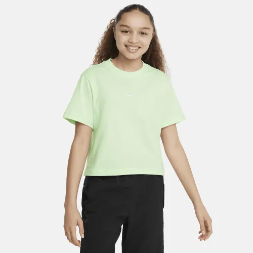Nike Sportswear Big дитячі (Girls') футболка колір зелений