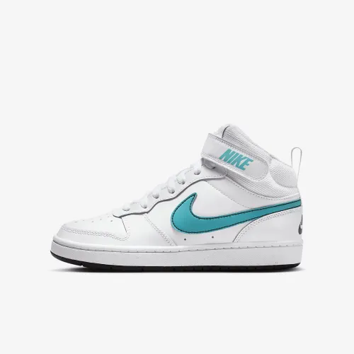 Nike Court Borough Mid 2 Big дитячі Кросівки колір білий