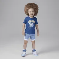 Nike Jordan Hoop Styles Toddler 2-Piece шорты набор синий