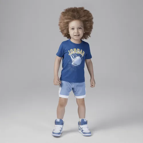 Nike Jordan Hoop Styles Toddler 2-Piece шорты набор синий