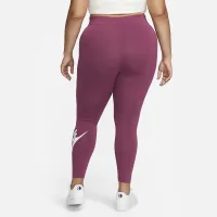 Nike Sportswear Essential женская С высокой Талией лосины (большие размеры) цвет красный