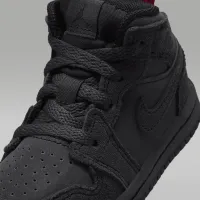 Nike Jordan 1 Mid SE Craft Baby/Toddler Кросівки колір сірий