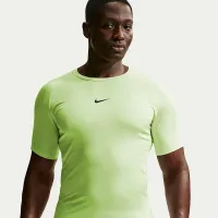 Nike Pro чоловічі Dri-FIT Tight Short-Sleeve Fitness Top колір зелений