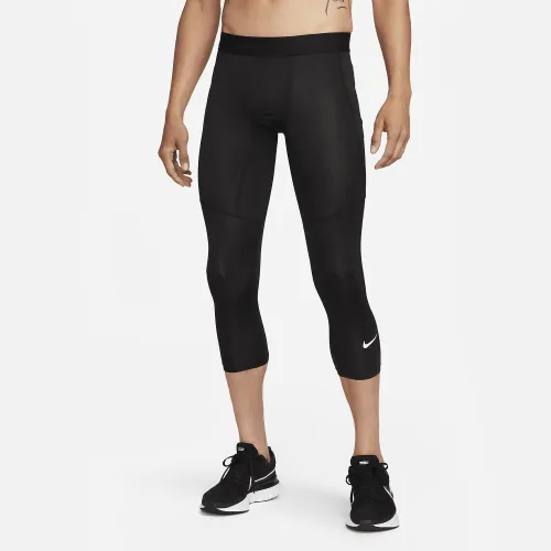 Nike Pro чоловічі Dri-FIT 3/4-Length Fitness Tights колір чорний