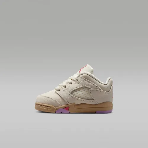 Nike Jordan 5 Retro Low Baby/Toddler Кросівки колір коричневий